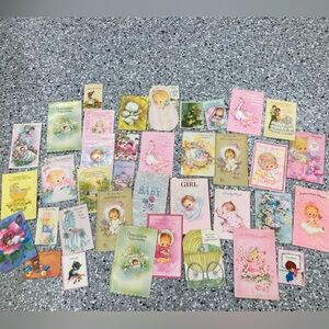 Vintage baby Greeting Card Collection **used**